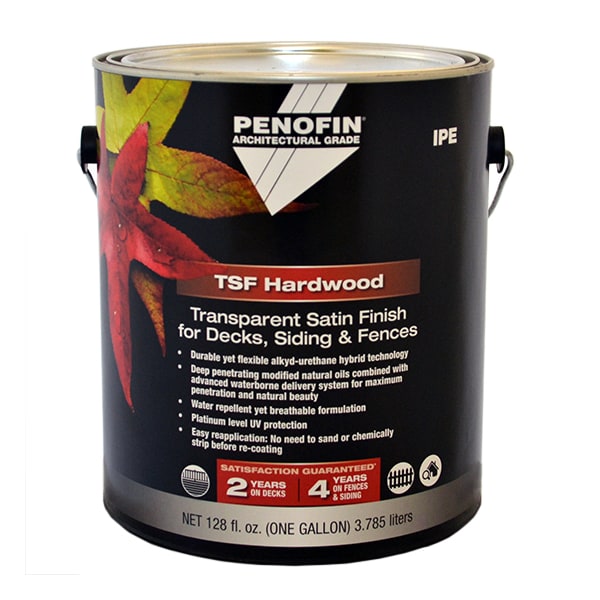 1 Gal Satin Ipe Architectural Grade Transparent Hardwood Coating